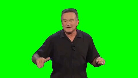 JOE BIDEN ROBIN WILLIAMS GREEN SCREEN