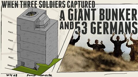Inside a Giant Normandy Bunker - Story of Bob Orrell that Captured the biggest bunker.