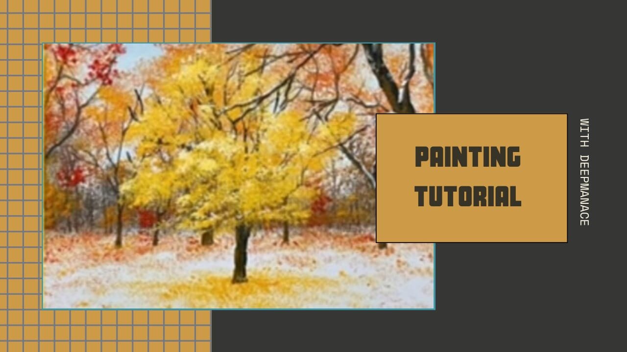 It's Really Easy to Acrylic Painting / Acrylic Painting for Beginners