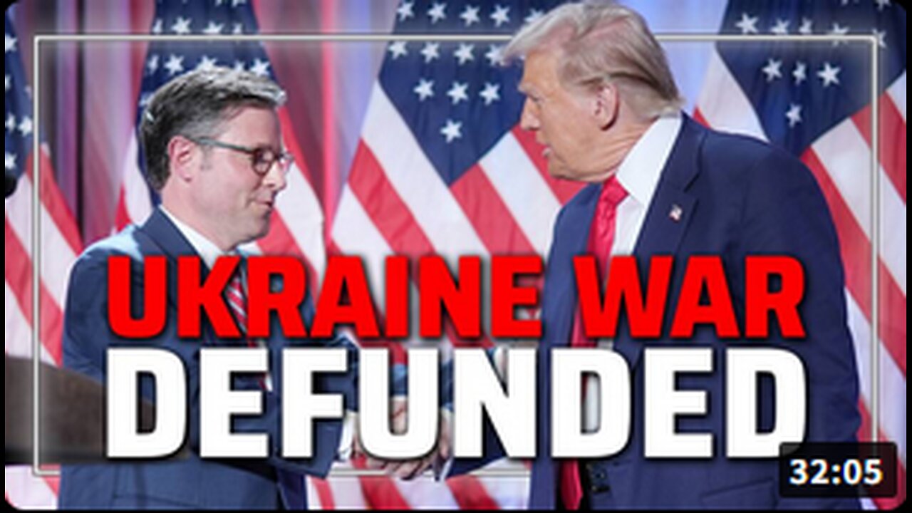 BREAKING - Trump Has Defunded The Ukraine War By Pressuring To Block Sending Additional $24 Billion