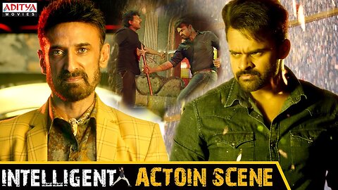 Sai Dharam Tejs Best Action Scene INTELLIGENT Hindi Dubbed Movie SaiDharam Tej Lavanya Tripati