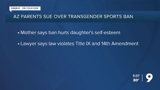 Transgender girls go to court over Arizona school sports ban