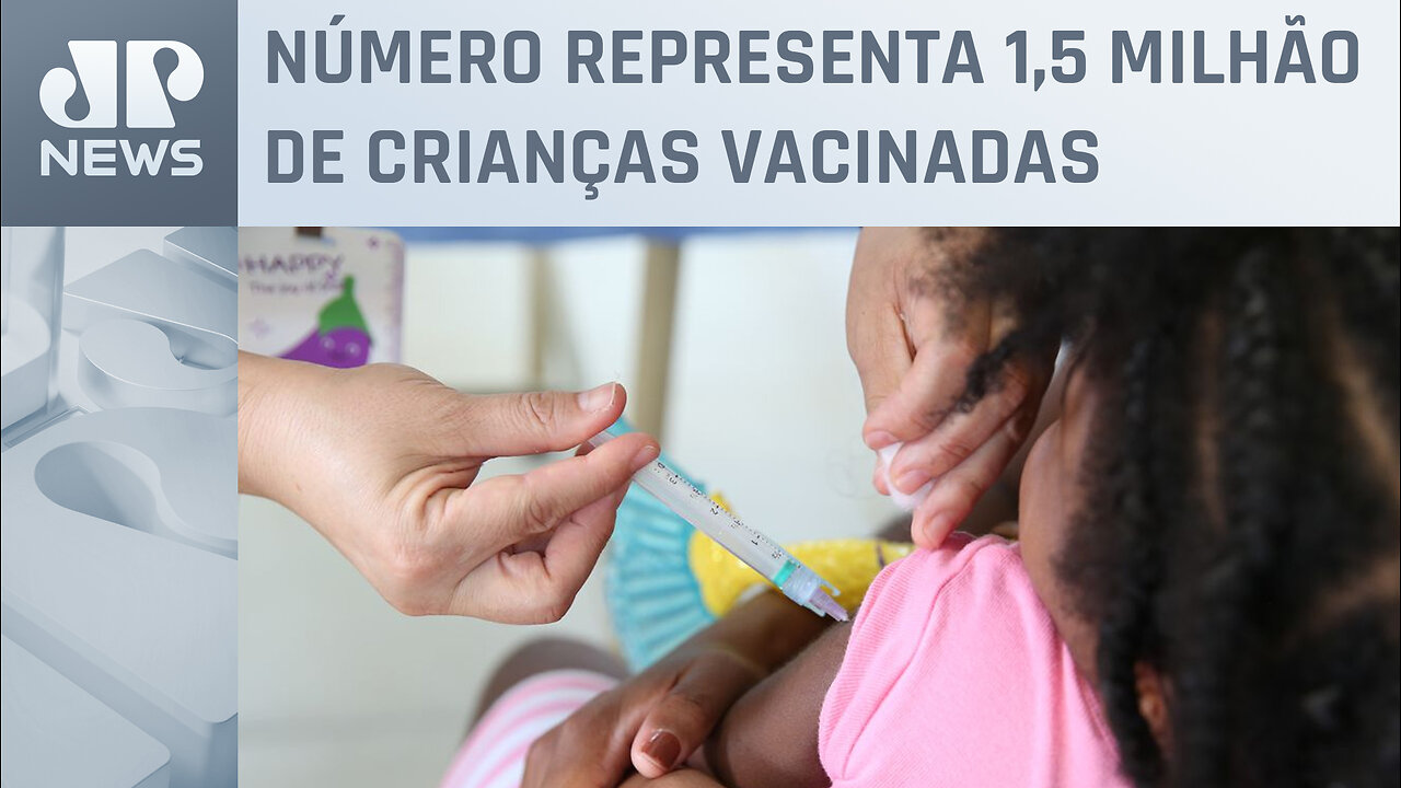 Covid-19: apenas 11% das crianças até 5 anos têm duas doses de vacina