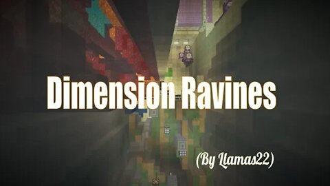 Minecraft Dimension Ravines Parkour