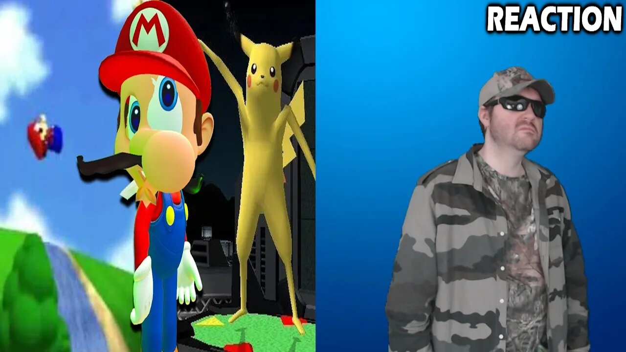 Mario Performs Video Game Glitches (SMG4) REACTION!!! (BBT)