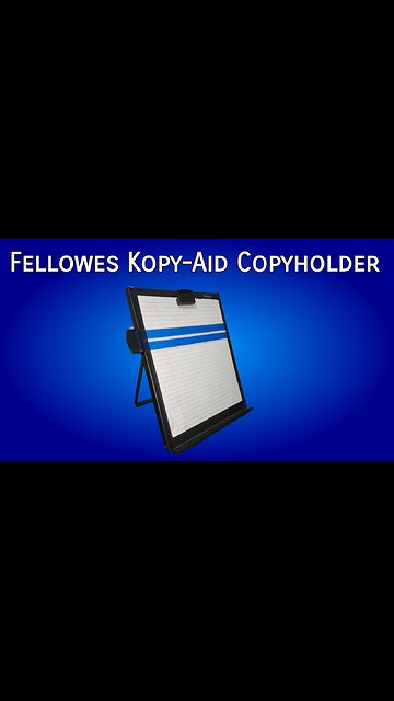 The Copyholder I Didn't Know I Needed #copyholder #typing