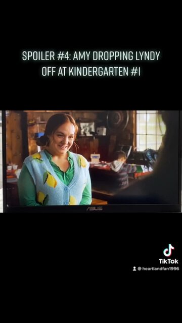 Reupload Heartland 16X01 Amy Dropping Lyndy off at Kindergarten