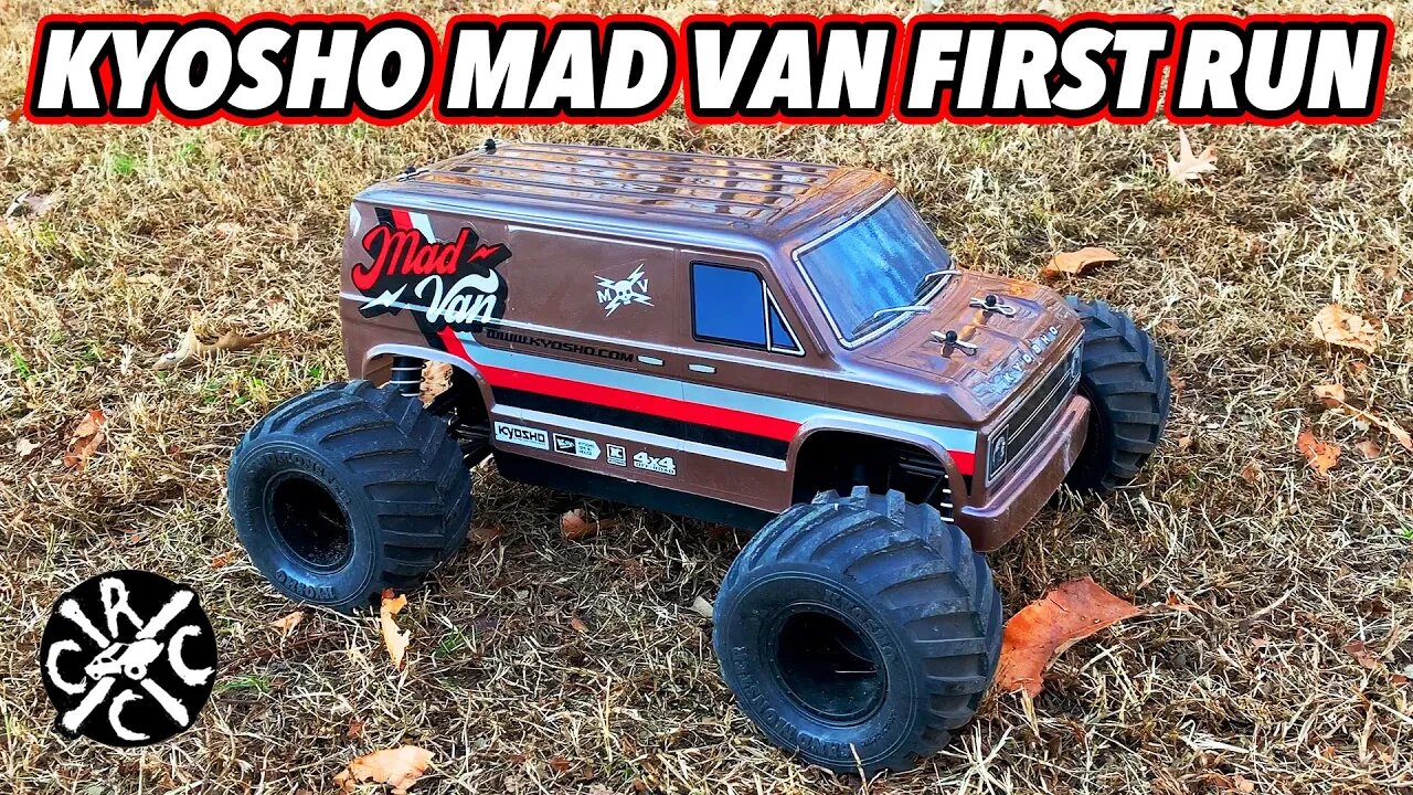 Kyosho Mad Van Speed Run and First Bash