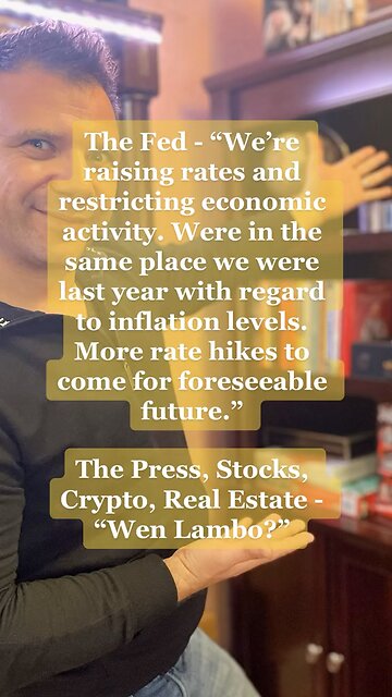 The Markets Need Rehab! Still Drunk, High and Stupid