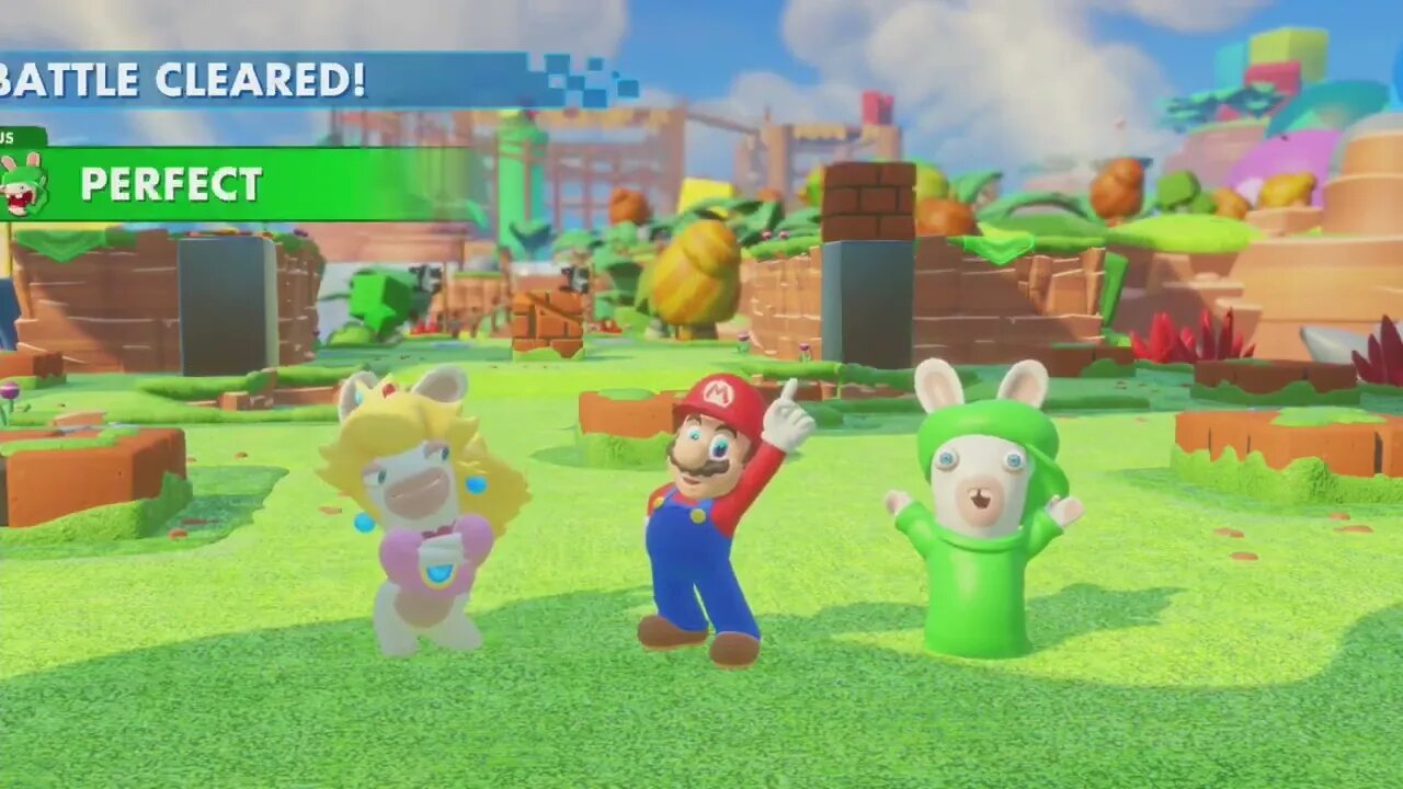 nintendo switch turn-based game - Mario + Rabbids Kingdom Battle - starting out part 6