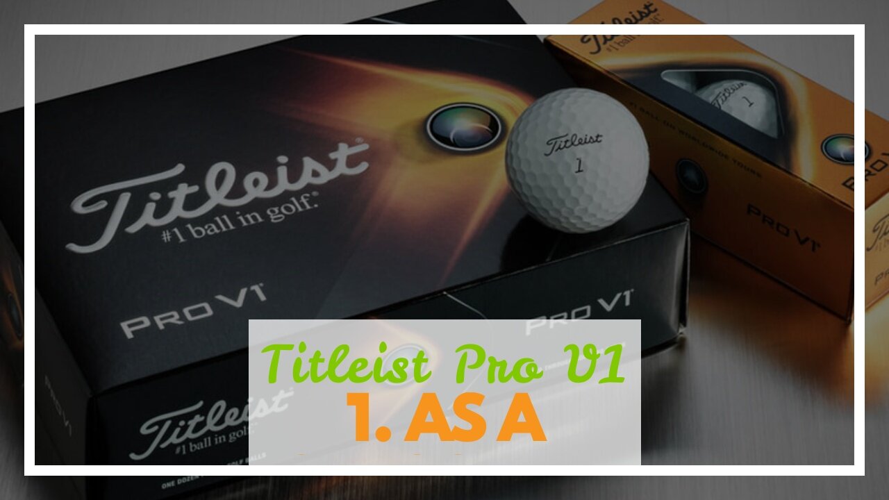 Titleist Pro V1 Golf Balls