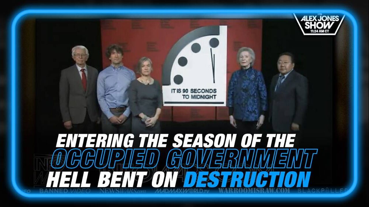 We are Entering the Season of the Occupied Govt. Hell Bent on Collapsing the Planet