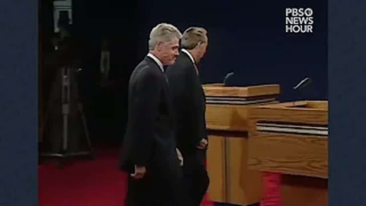 Clinton vs Dole: The First 1996 Presidential Debate