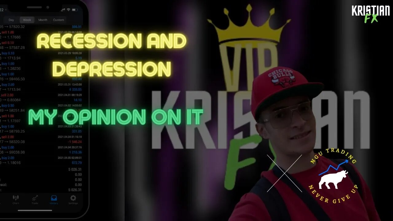 🚨Lets talk RECESSION and DEPRESSION and why it isn't that bad (English)