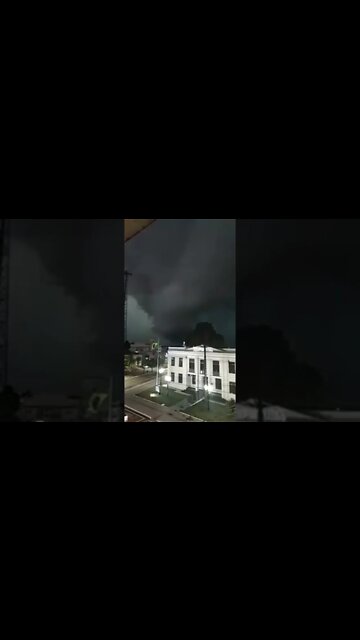 ACONTECE: TESPESTADE EM LARANJEIRAS DO SUL PARANÁ