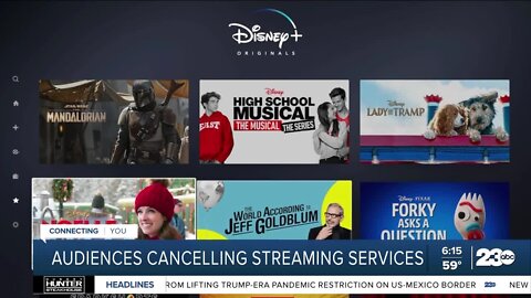 Consumers canceling streaming services due to rising inflation