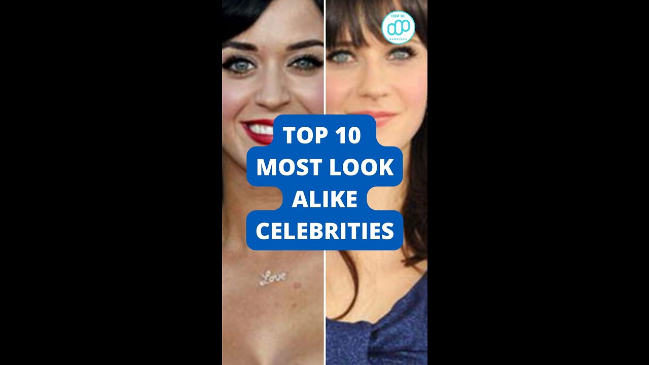 Top 10 Most Look-Alike Celebrities