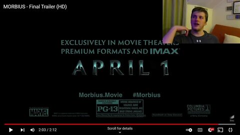 Morbius Trailer reaction