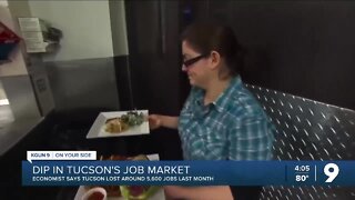 Arizona shows tight labor market, but Tucson sees dip in jobs