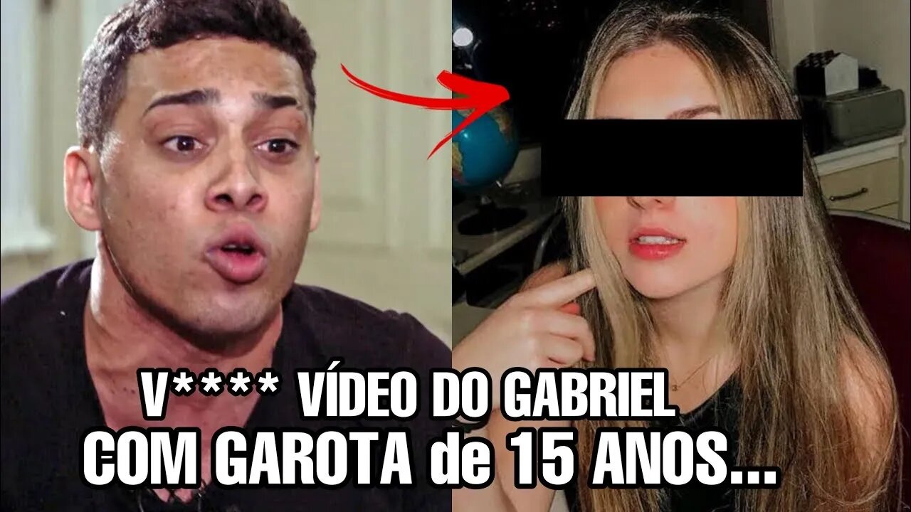 VIDEOS VAZADOS DO GABRIEL MOENTEIRO- Vaza audio do Gabriel Monteiro Falando das relações com menores