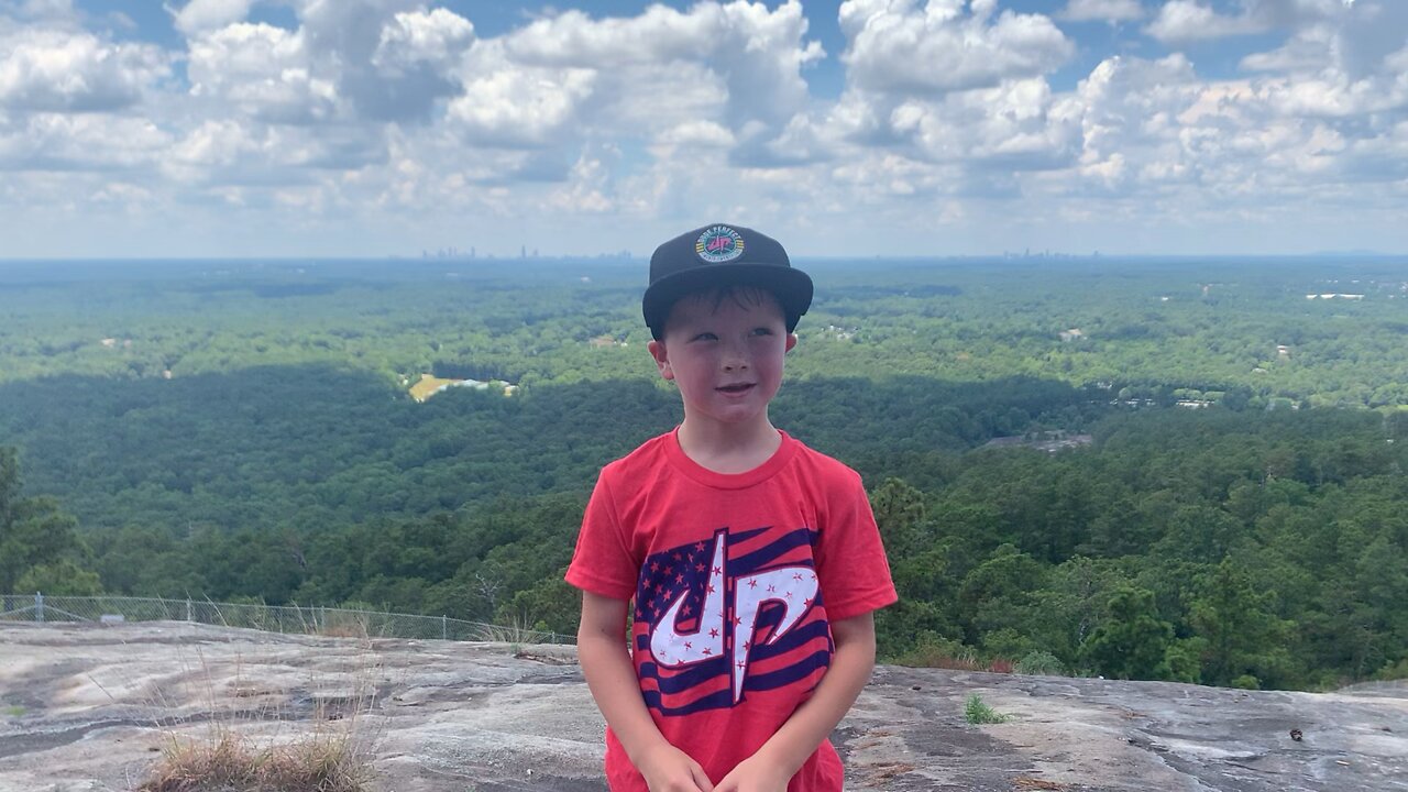 View of ATL from Stone Mountain!