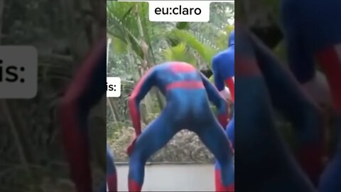 AGORA HOMEM ARANHA PASSOU DOS LIMITES #SHORTS