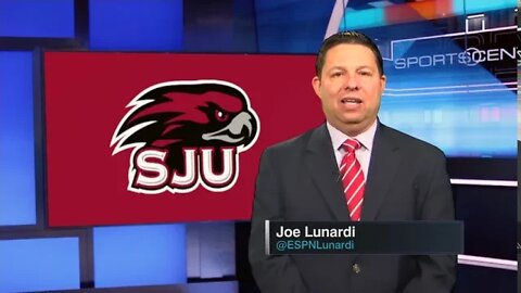 Joe Lunardi, ESPN "Bracketologist" boasts about how great Jesuit St. Josephs U is on ESPN