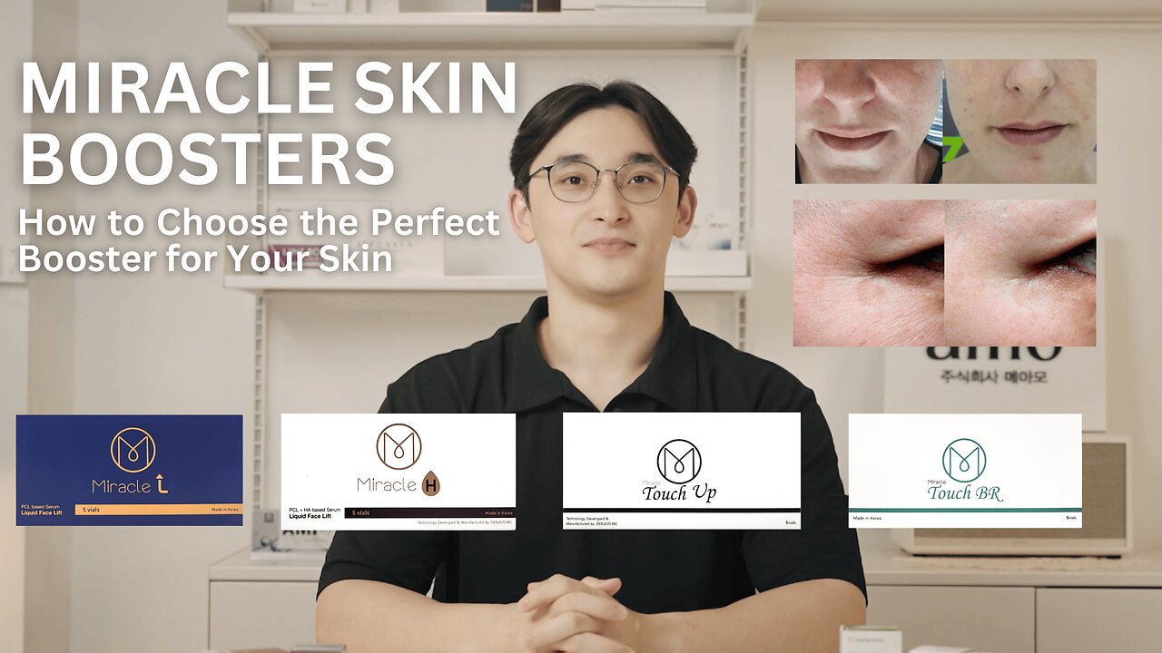 MIRACLE Skin Boosters: MIRACLE L, H, Touch Up, and Touch BR | Perfect Skin Booster for Your Skin