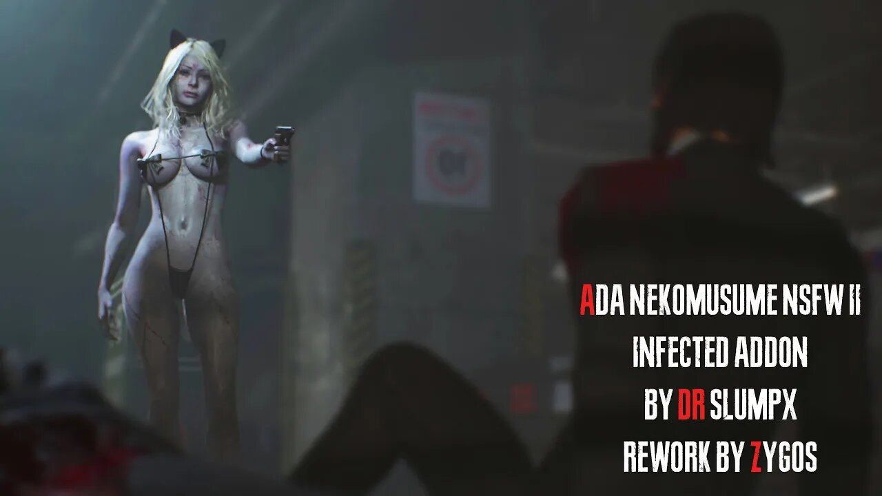 Resident Evil 2 Remake Ada Nekomusume Infected Patch outfit