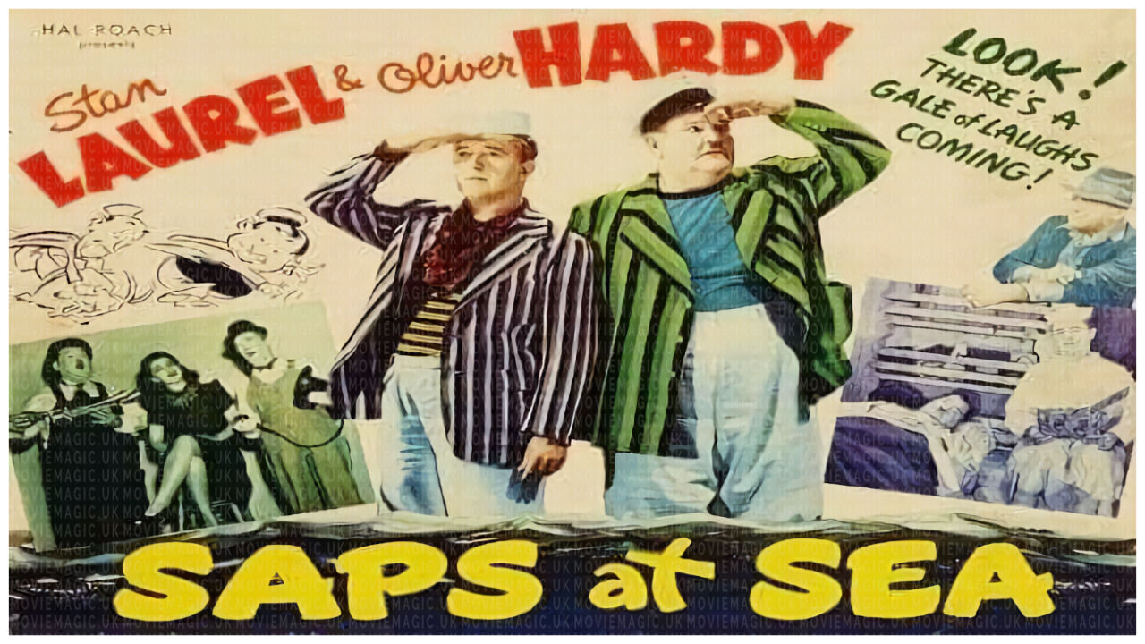 🎥 Saps At Sea - 1940 - 🎥 TRAILER & FULL MOVIE