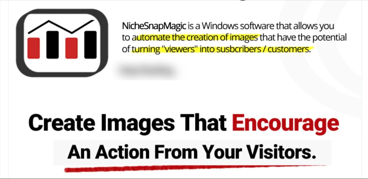 NicheSnapMagic Demo: automates image generation, turn viewers into loyal subscribers/customers