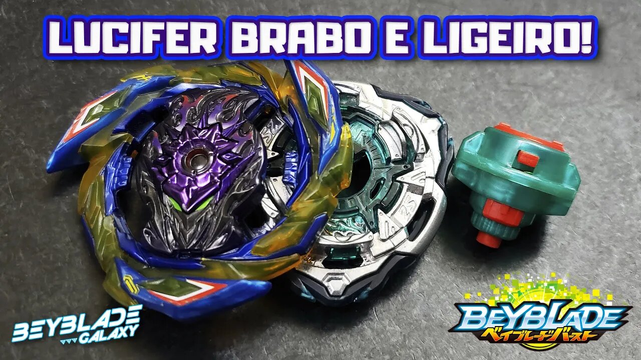 Testando 036 - BRAVE LUCIFER .Qc' 2S contra 3 combos - Beyblade Burst ベイブレードバースト