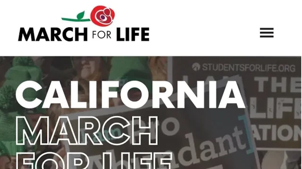 🔴LIVE - Raw Footage: California March For Life Rally Wednesday June 22 2022