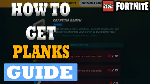 How To Get Planks In LEGO Fortnite