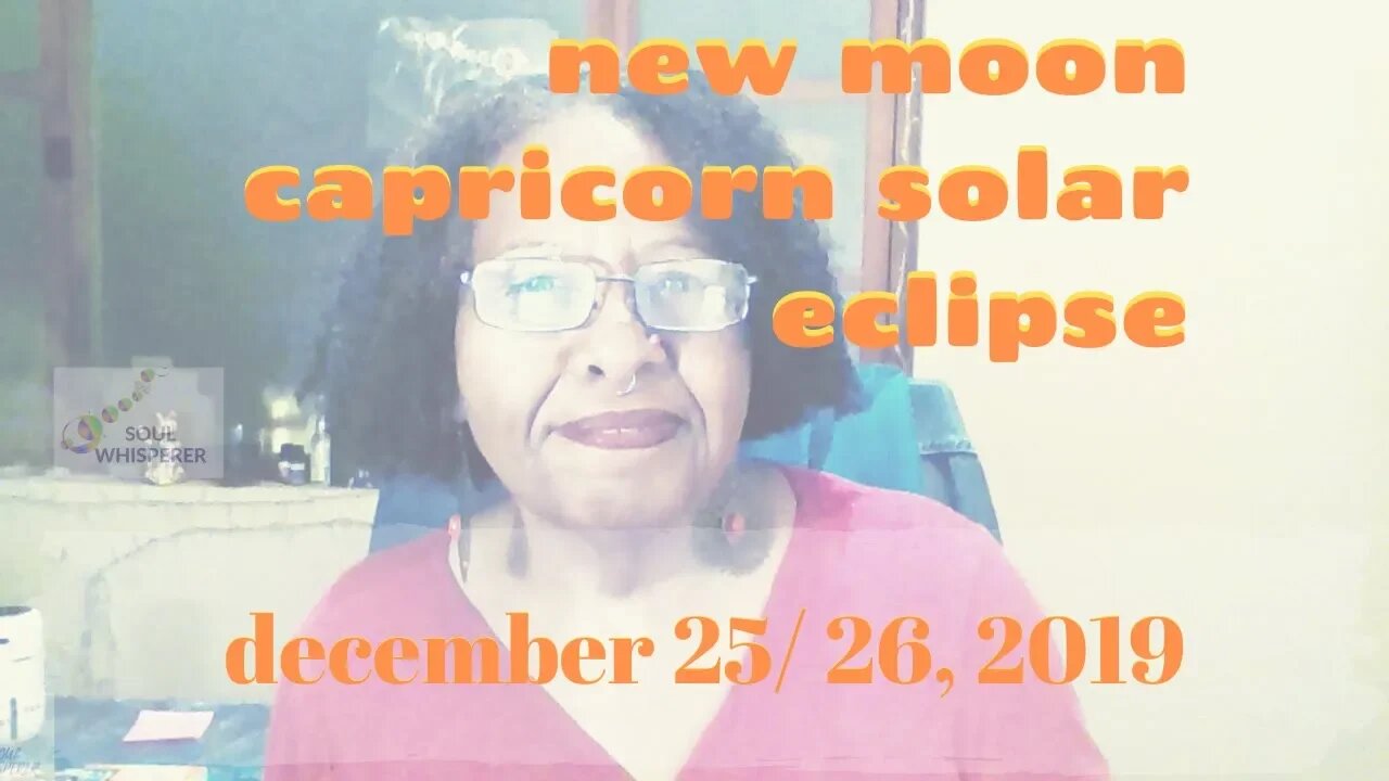 🌑 NEW MOON 🌞 SOLAR ECLIPSE CAPRICORN ♑: Shifting Your Attention * Dec 25 26