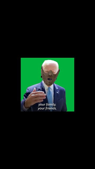 Green Screen – Joe Biden and Dr Chilton want you to wear a mas