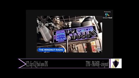 TPM - PK6WBJ - Wingnut radio 1122 clip: CQ F you DX