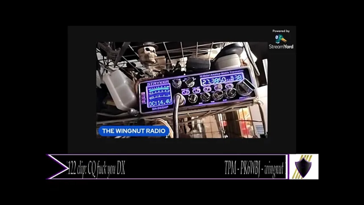 TPM - PK6WBJ - Wingnut radio 1122 clip: CQ F you DX