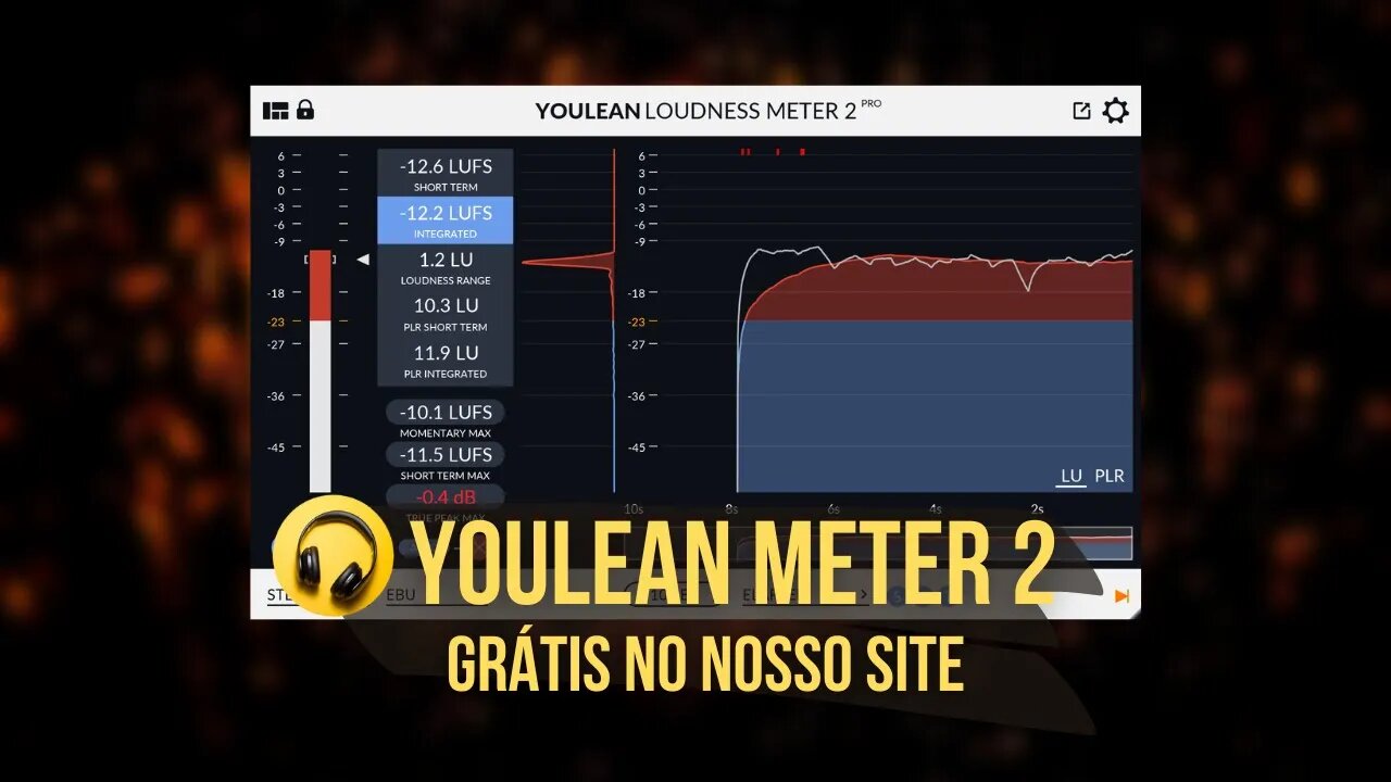 Vst Plugin Grátis - Youlean Meter 2