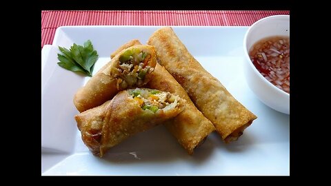 Try This Healthy Veg Spring Roll