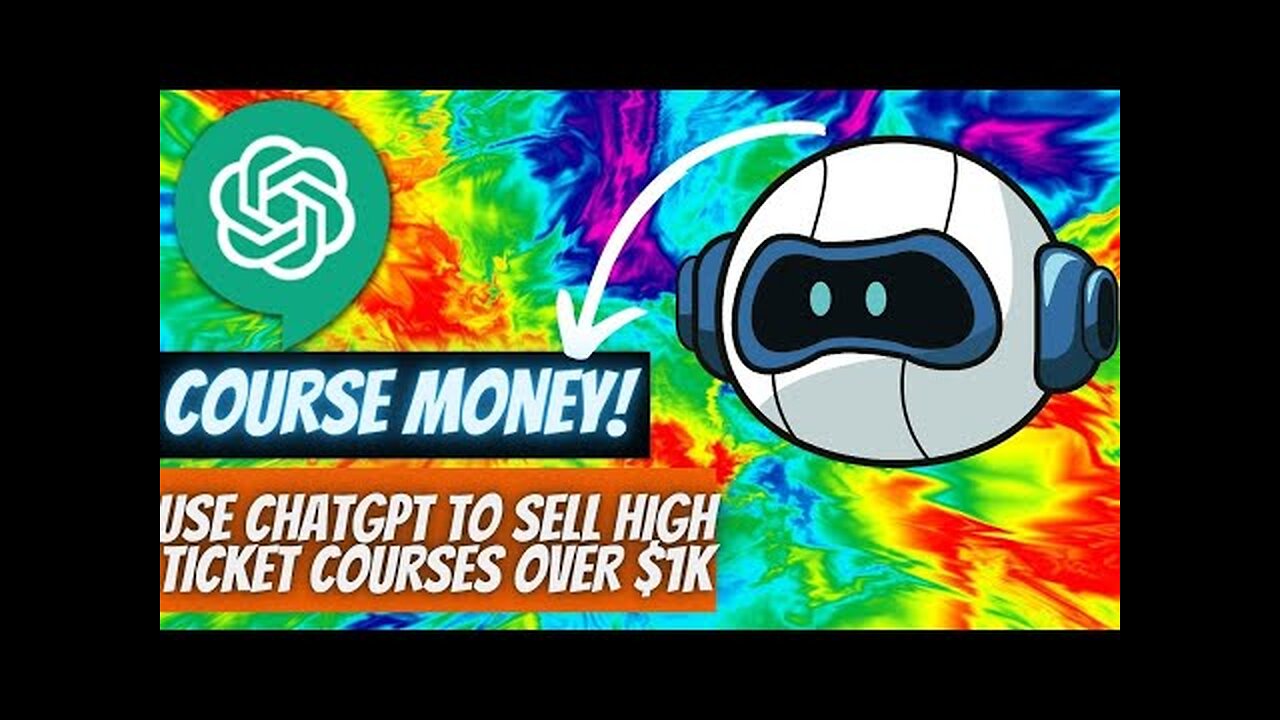 Create HIGH TICKET Courses Using ChatGpt To Make Money Online!