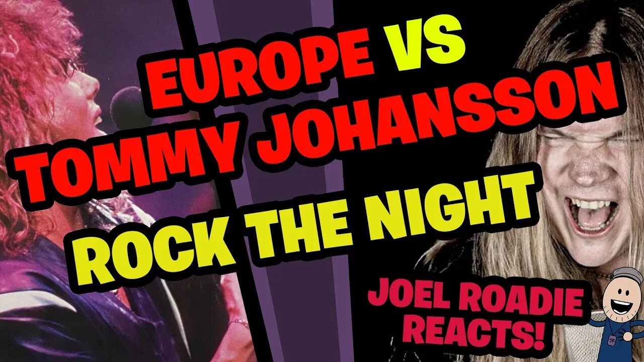 ROCK THE NIGHT - Europe VS Tommy Johansson!!!