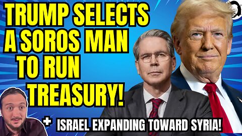LIVE: Why Trump Picked A Soros Banker For Treasury Secretary (& much more)