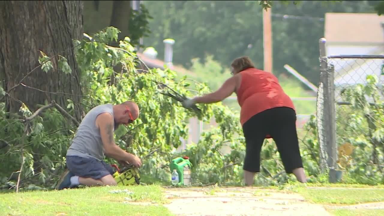 Major storm rips through Ripon leaving a mess in its wake