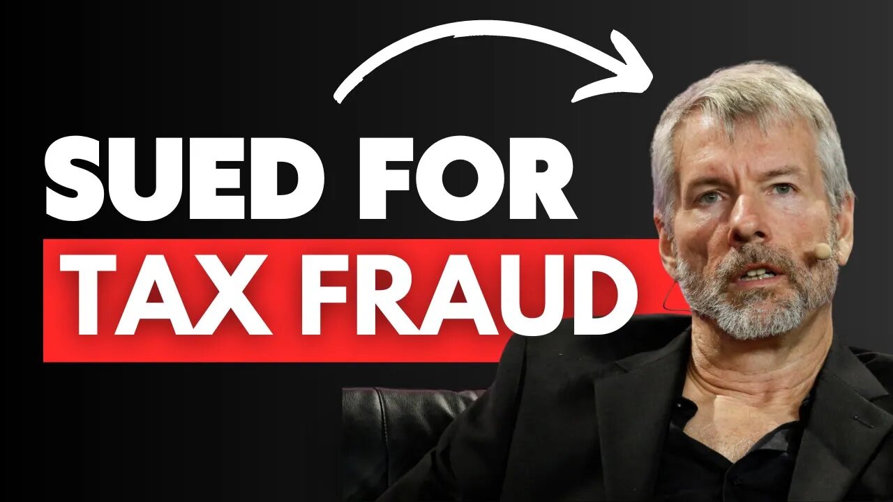 Michael Saylor SUED for TAX FRAUD — #shorts #bitcoin