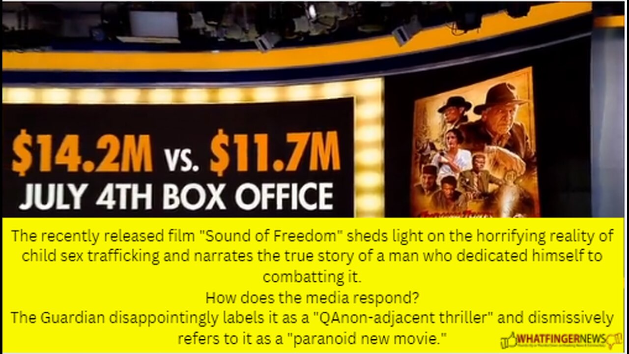 The recently released film "Sound of Freedom" sheds light on the horrifying reality