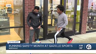 Running safety tips from Gazelle Sports