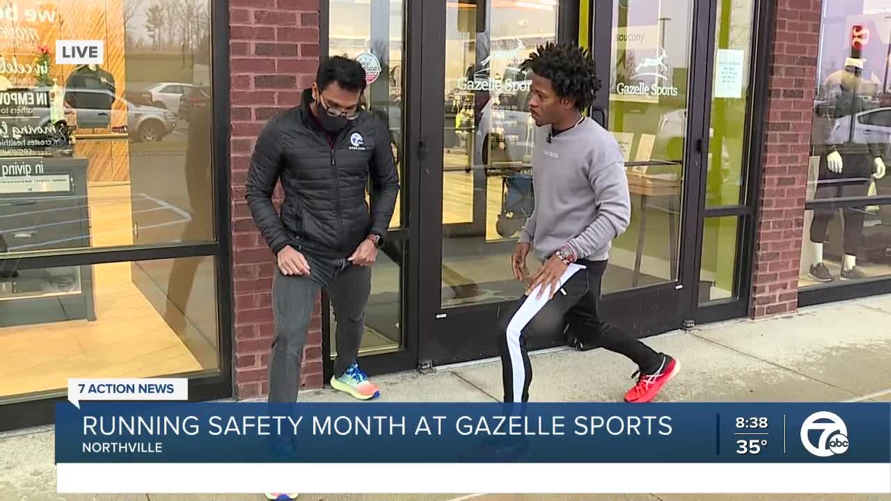 Running safety tips from Gazelle Sports