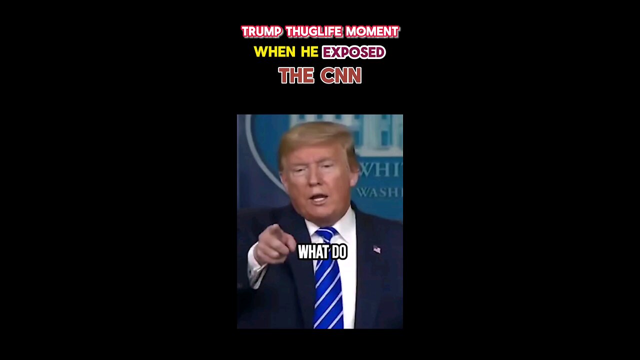 Donald Trump exposes CNN