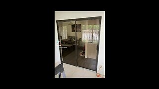 Sliding glass door repair; roller replacement and track refurbishing, in #bocaraton, #florida.